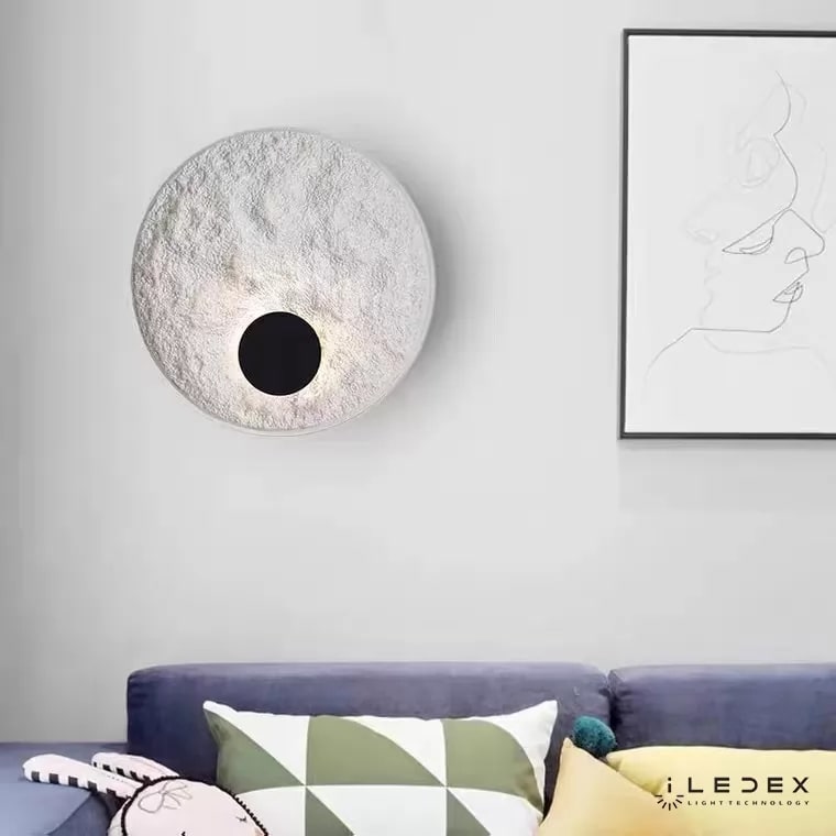 Настенный светильник iLedex Moon F099-9W-3000K WH-BK