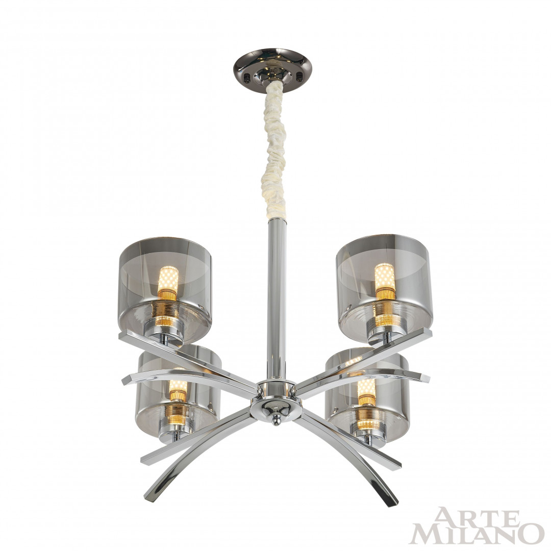 Подвесная люстра Arte Milano Neapolis 278207/4 Ni
