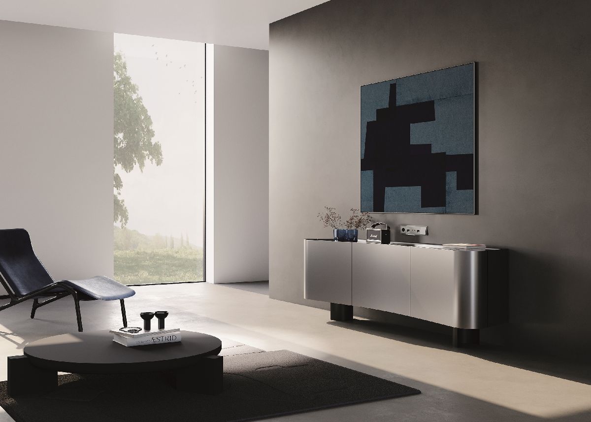 Рамка на 5 постов Voltum S70 VLS110506 (титан, стекло)