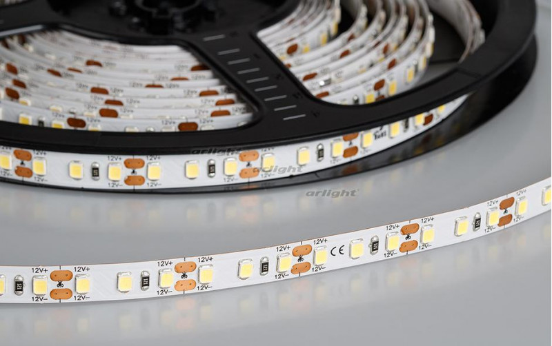 Светодиодная лента Arlight RT 2-5000 12V Warm3000 2x (2835, 600 LED, PRO) 024340