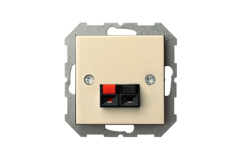 Аудио розетка одноместная Liregus Epsilon 28-086