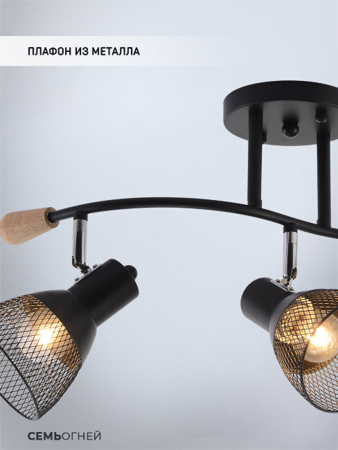 Спот Wedo Light Dena WD3614/3C-BK-CR