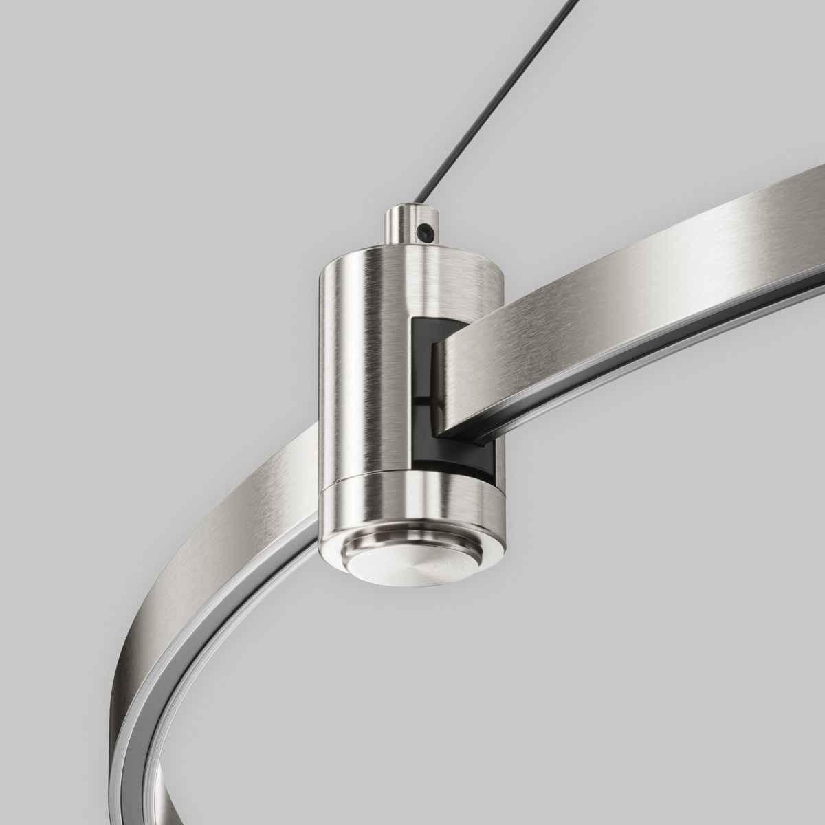 Подвесной набор с основанием под блок питания для круглого шинопровода Maytoni Flarity TRA154SW-BB-R-PT