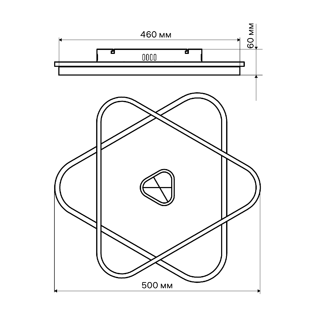 Потолочная люстра Ritter Riflesso 52306 6