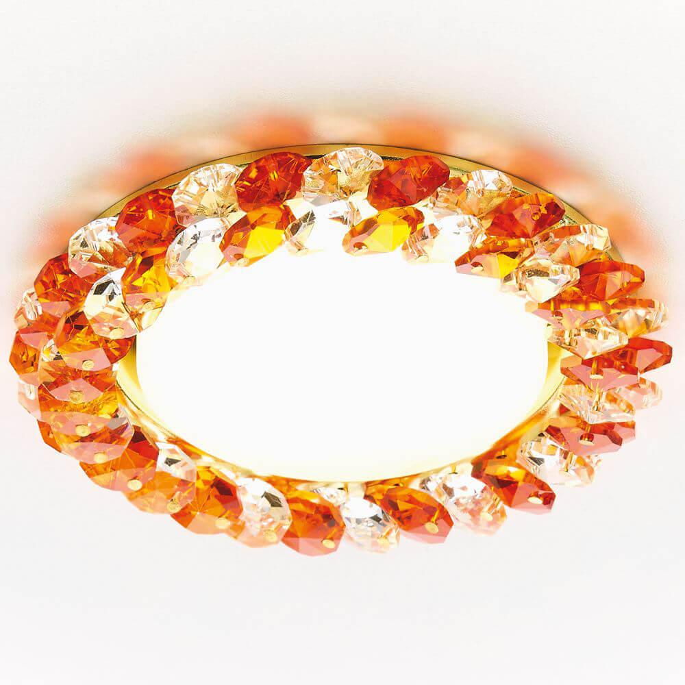 Встраиваемый светильник Ambrella Light Desing D1037 CL/CL/G