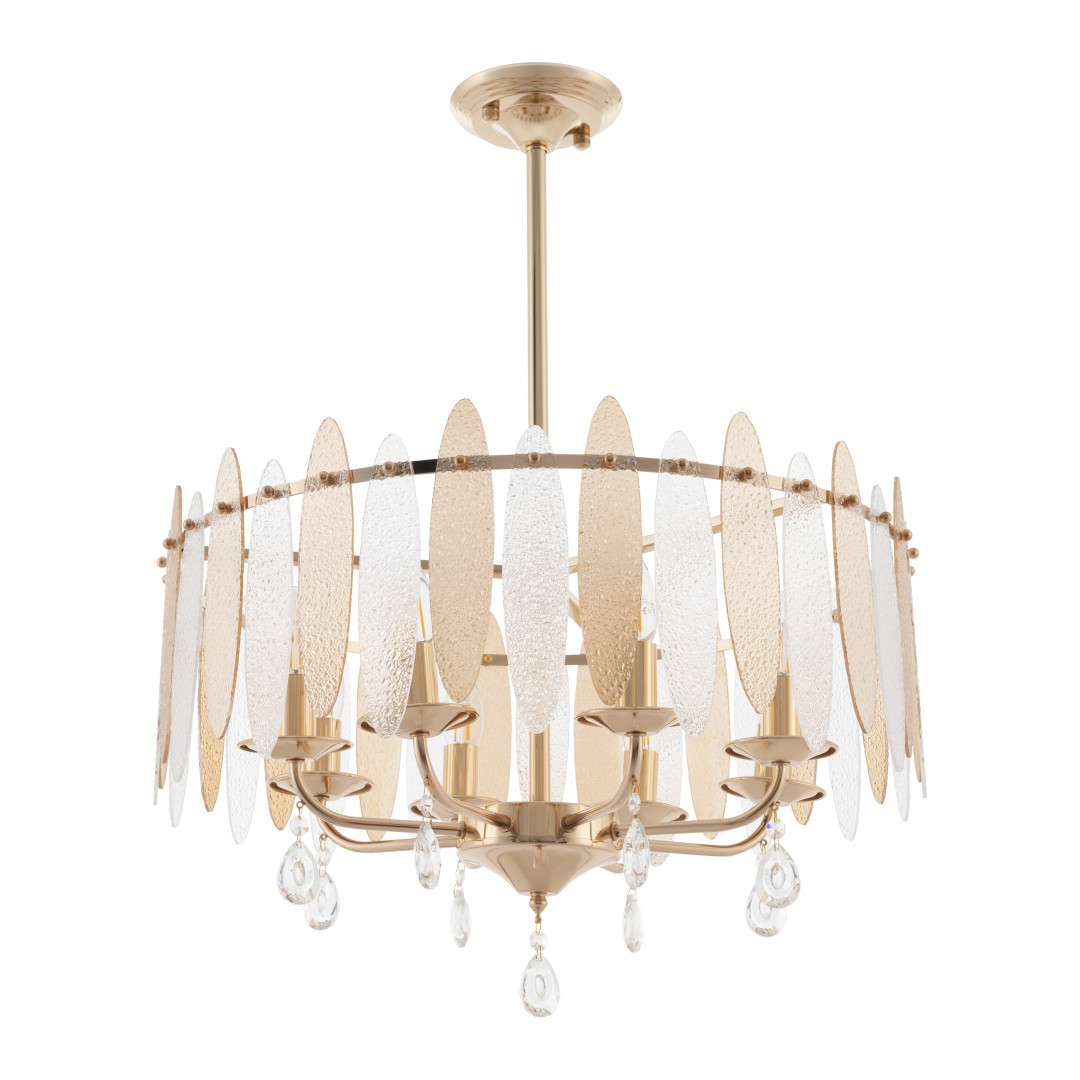 Люстра на штанге Arte Milano Sorrento 374309/8/350/570 GD