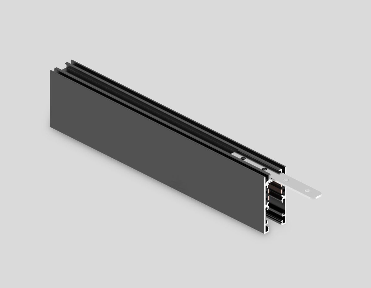 Шинопровод низковольтный накладной с торц. Заглушк. 2шт Ambrella Light Track System GL1919