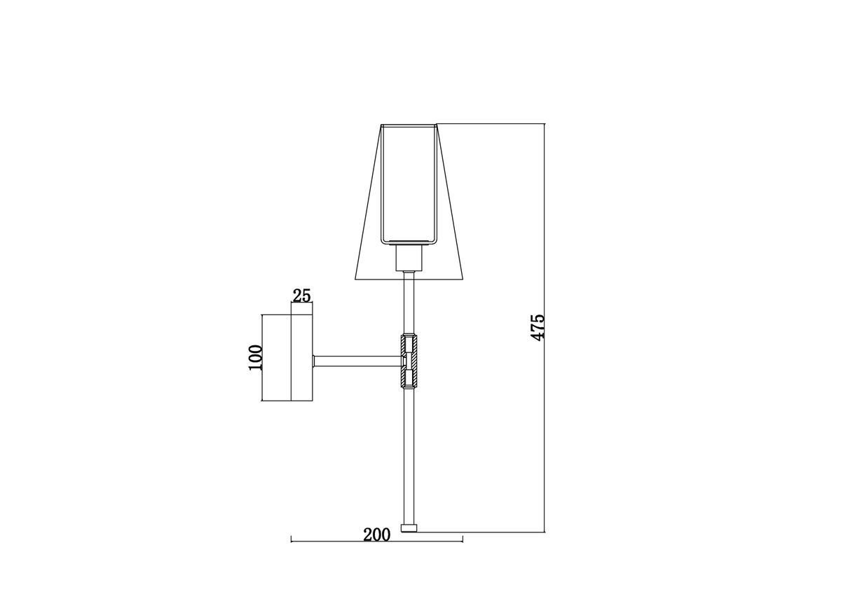 Бра Freya Tida FR5196WL-01CH