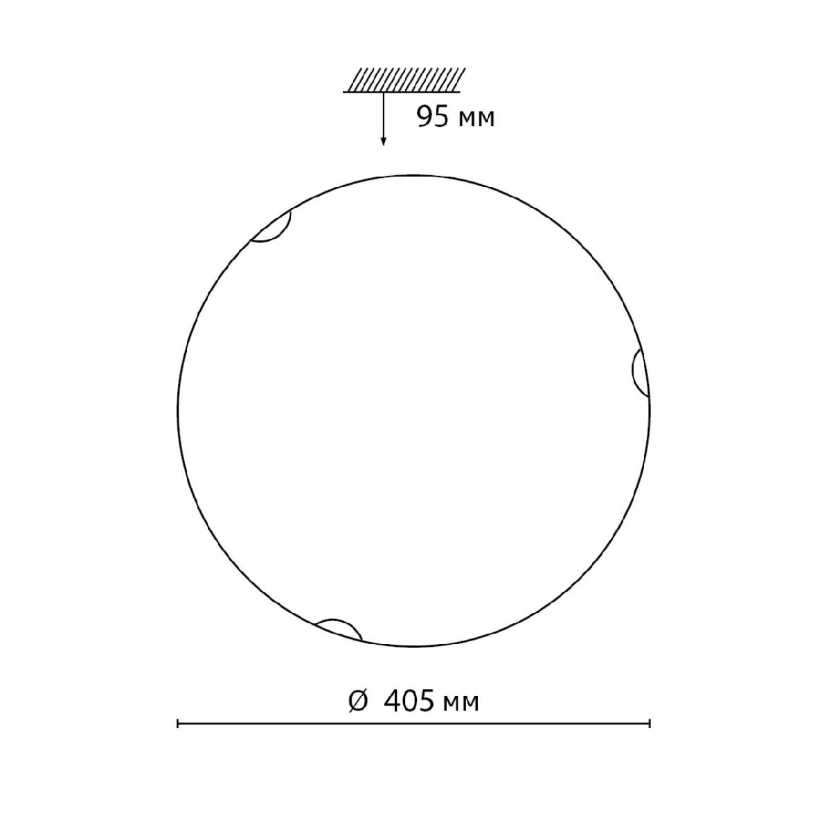 Настенно-потолочный светильник Sonex Ammonite 7602/DL