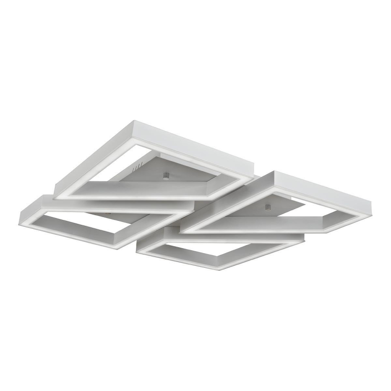 Потолочная светодиодная люстра с пультом управления iLedex Stellar 8302-550X550-X WH