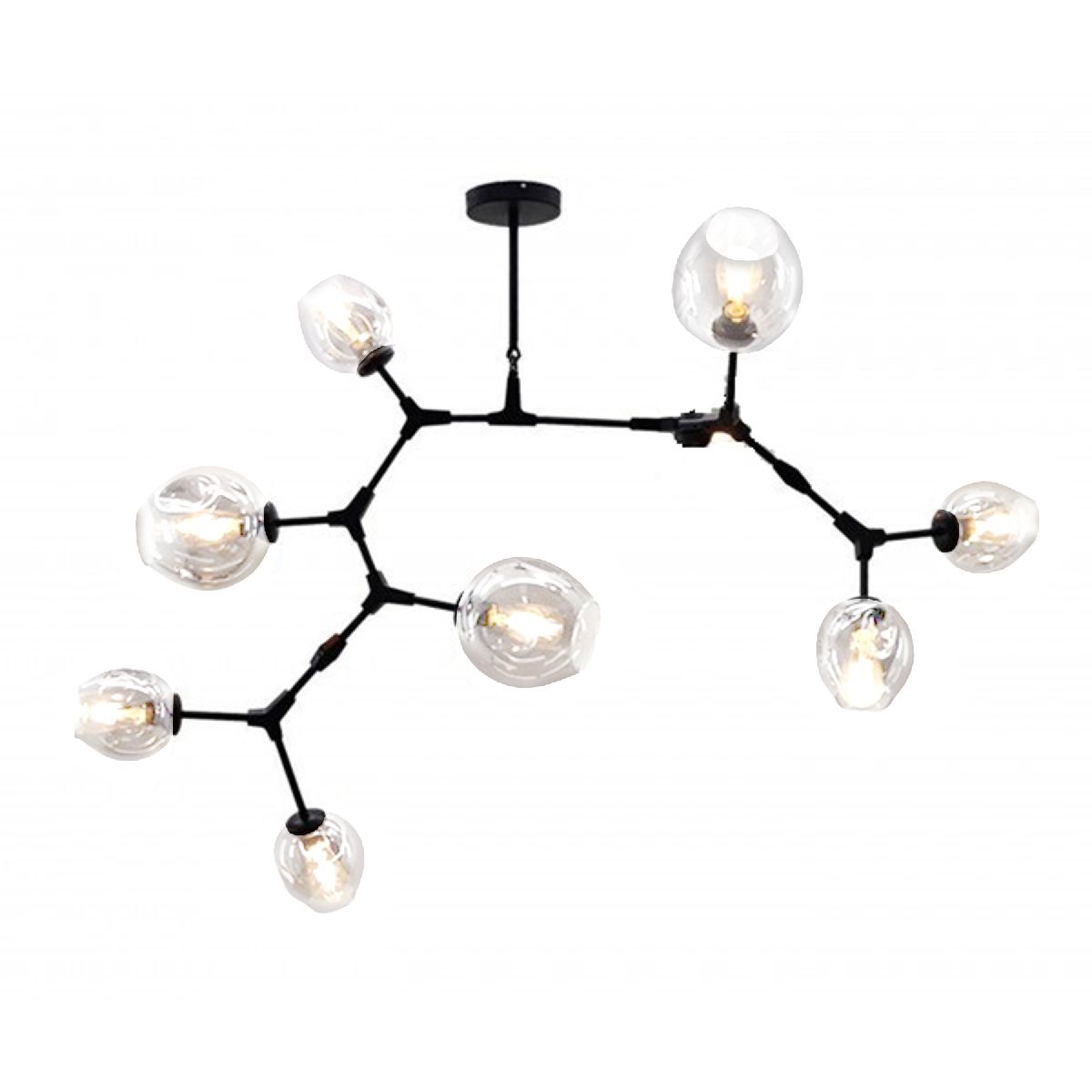 Люстра на штанге Elvan LU-113/8-Е27-Bl