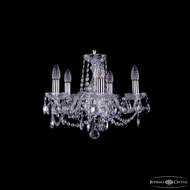 Подвесная люстра Bohemia Ivele Crystal 1402/5/141 Ni