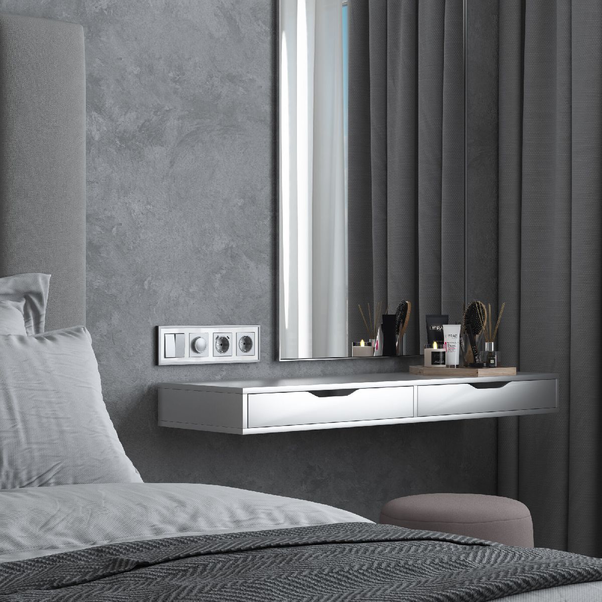 Рамка на 4 поста Werkel Baguette 4690389193309 W0042850 a062782