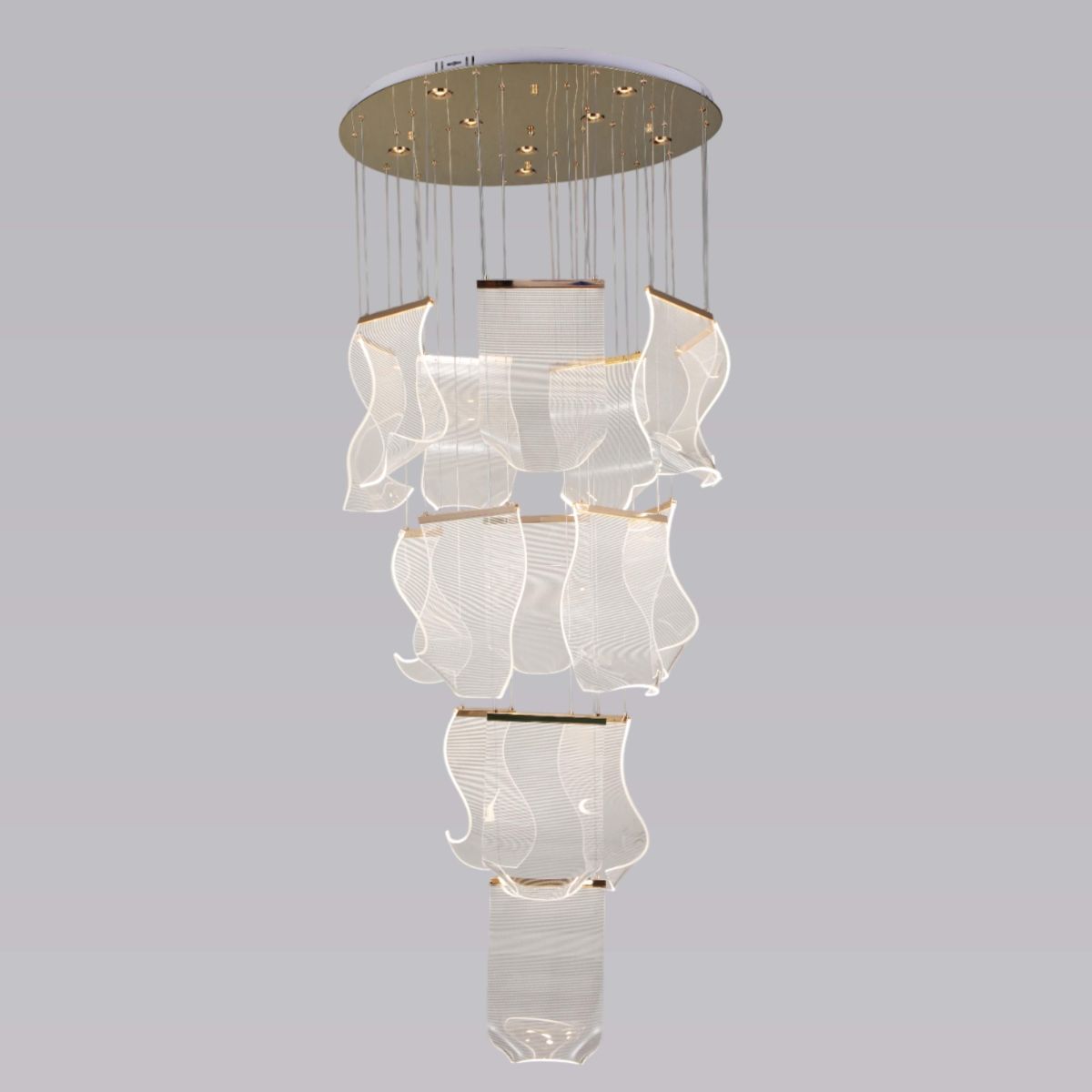 Каскадная люстра Alfa Light F1424-01