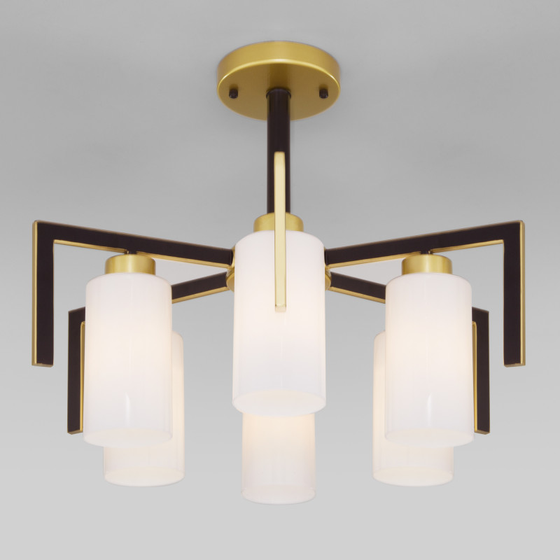 Люстра на штанге Eurosvet PALIO 70126/6 черный