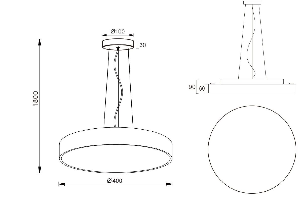 Подвесной светильник Deko-Light Menkar 342202