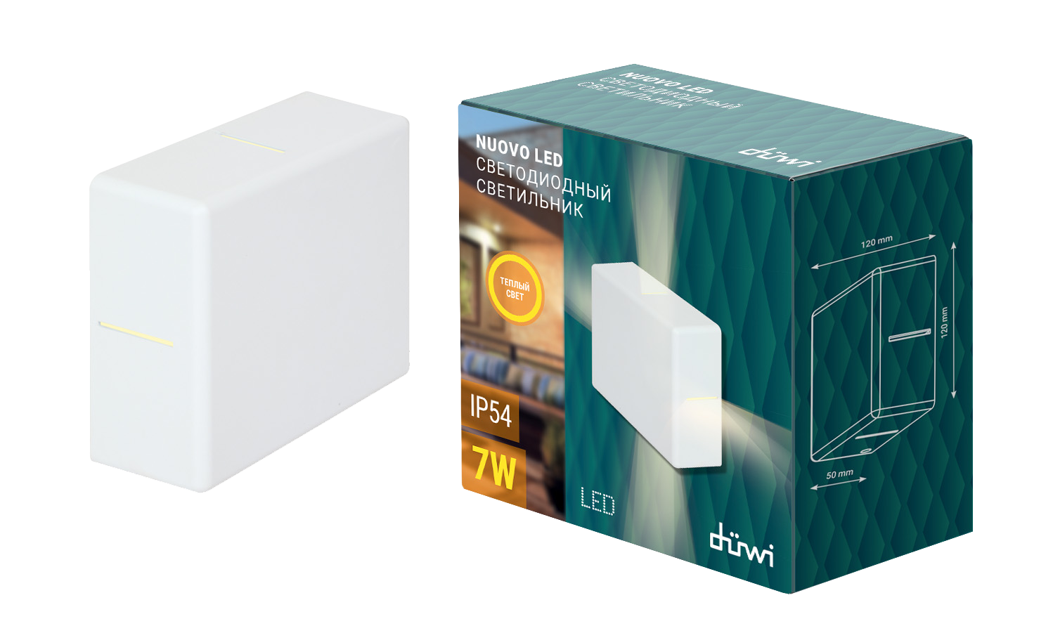 Настенный уличный светильник Duwi Nuovo led 24272 7