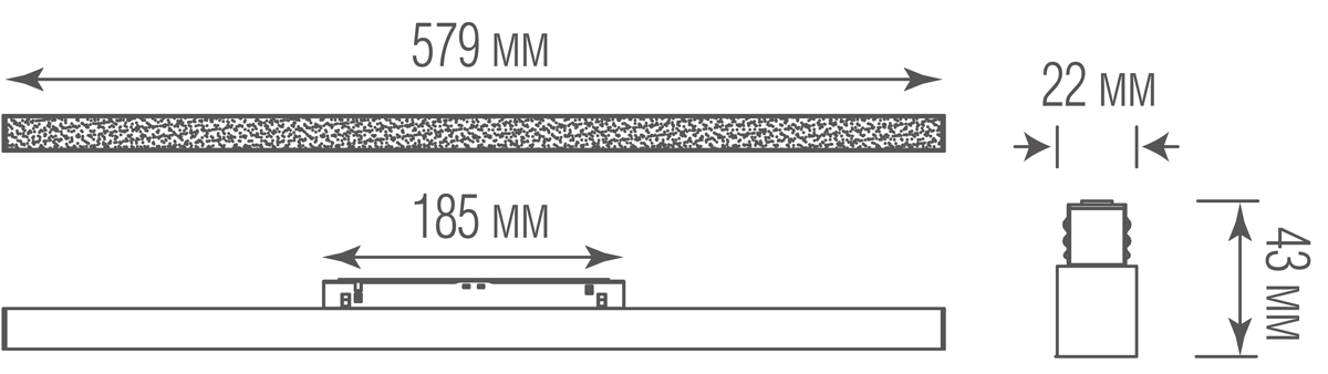 Трековый светильник Donolux Line DL20293WW25B