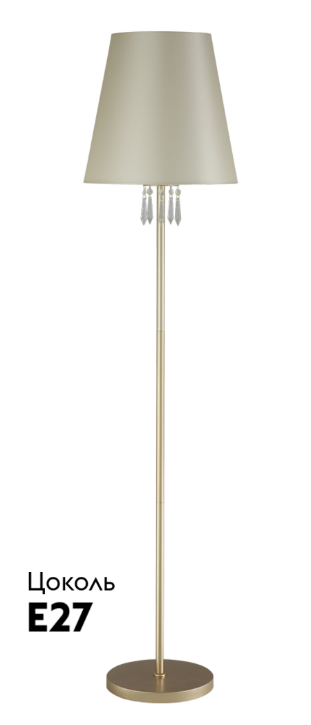 Торшер Crystal Lux Renata RENATA PT1 GOLD