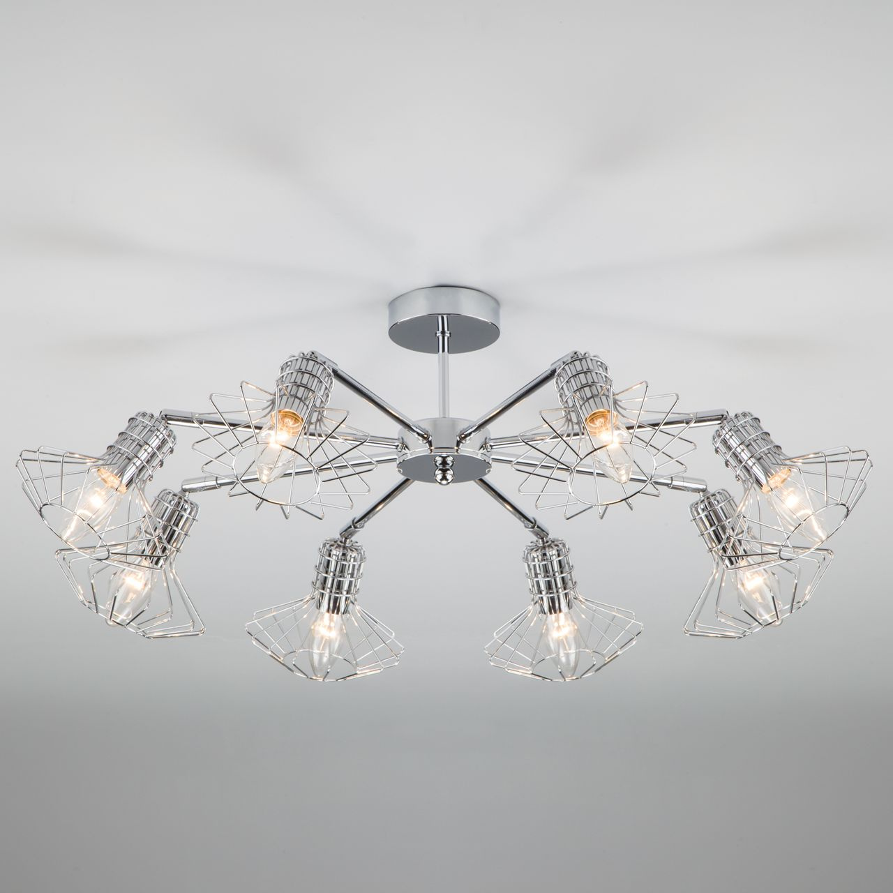 Потолочная люстра Eurosvet Tranello 70108/8 хром