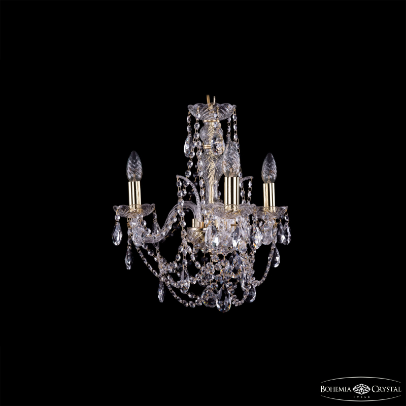 Подвесная люстра Bohemia Ivele Crystal 1411/3/141 G