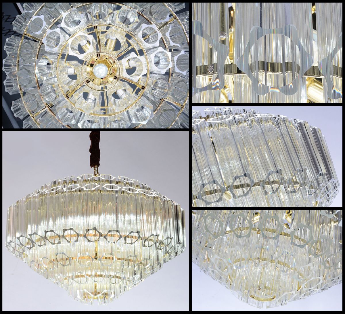 Подвесная люстра DeLight Collection Vittoria BRCH9053 gold