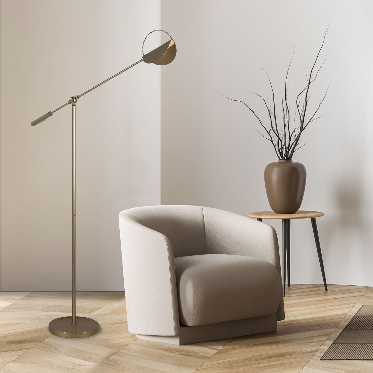 Торшер Eurosvet Grazia 01142/1 золото a062041