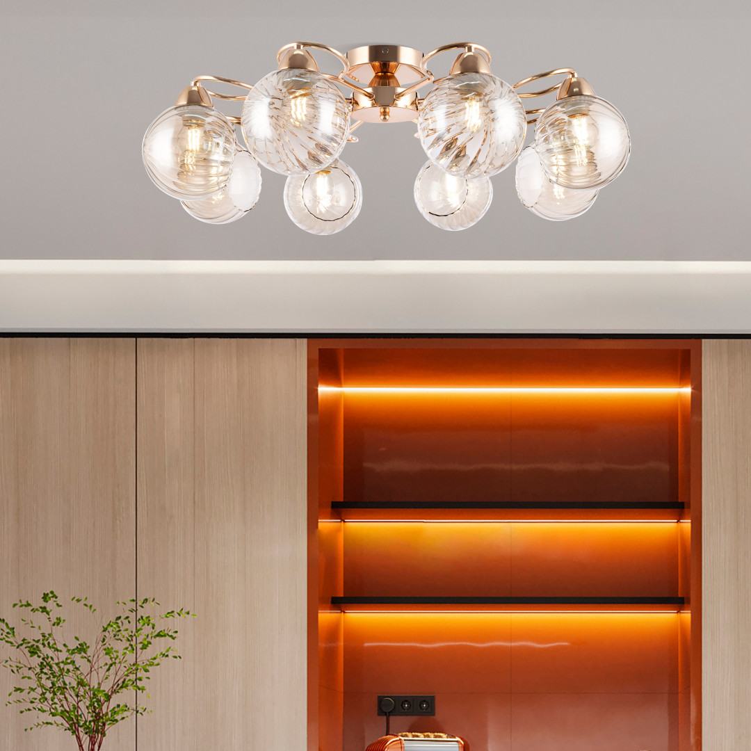 Потолочная люстра Arte Milano Amalfi 329207/8 GD