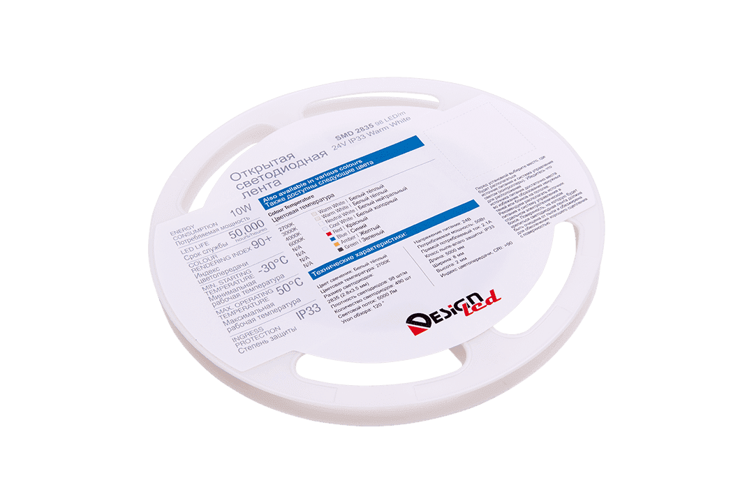 Светодиодная лента DesignLed DSG298-24-WW-33 000527