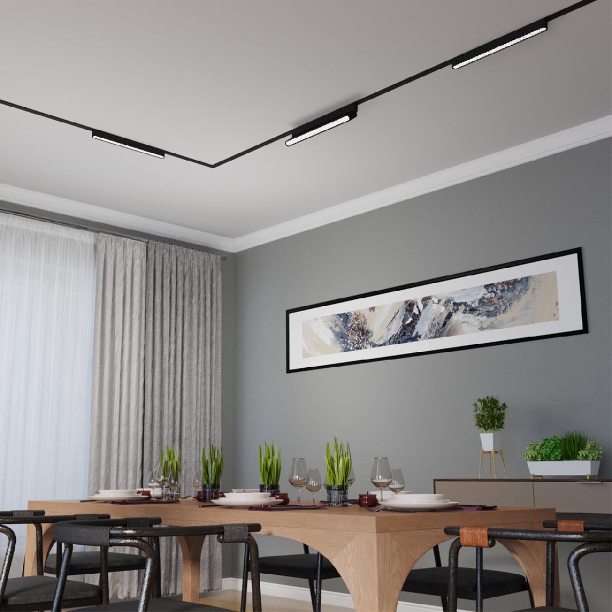 Трековый магнитный светильник Novotech Smal 359248