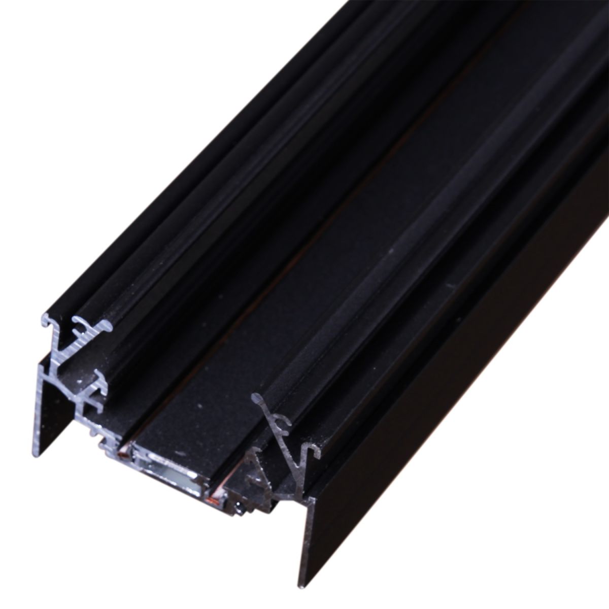 Магнитный шинопровод для натяжных потолков (гарпун) Reluce RL 06300 track rail 3000mm BK