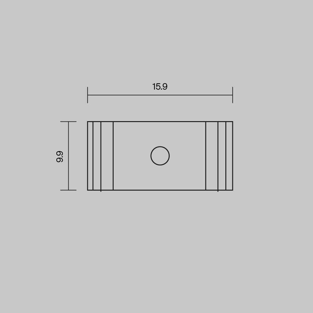 Комплект креплений для профиля 25×42 и 35x51 4шт Maytoni Led Strip ALM-2542-MT