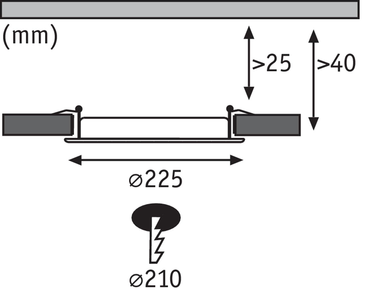 Встраиваемый светодиодный светильник Paulmann Smart Panel 50027
