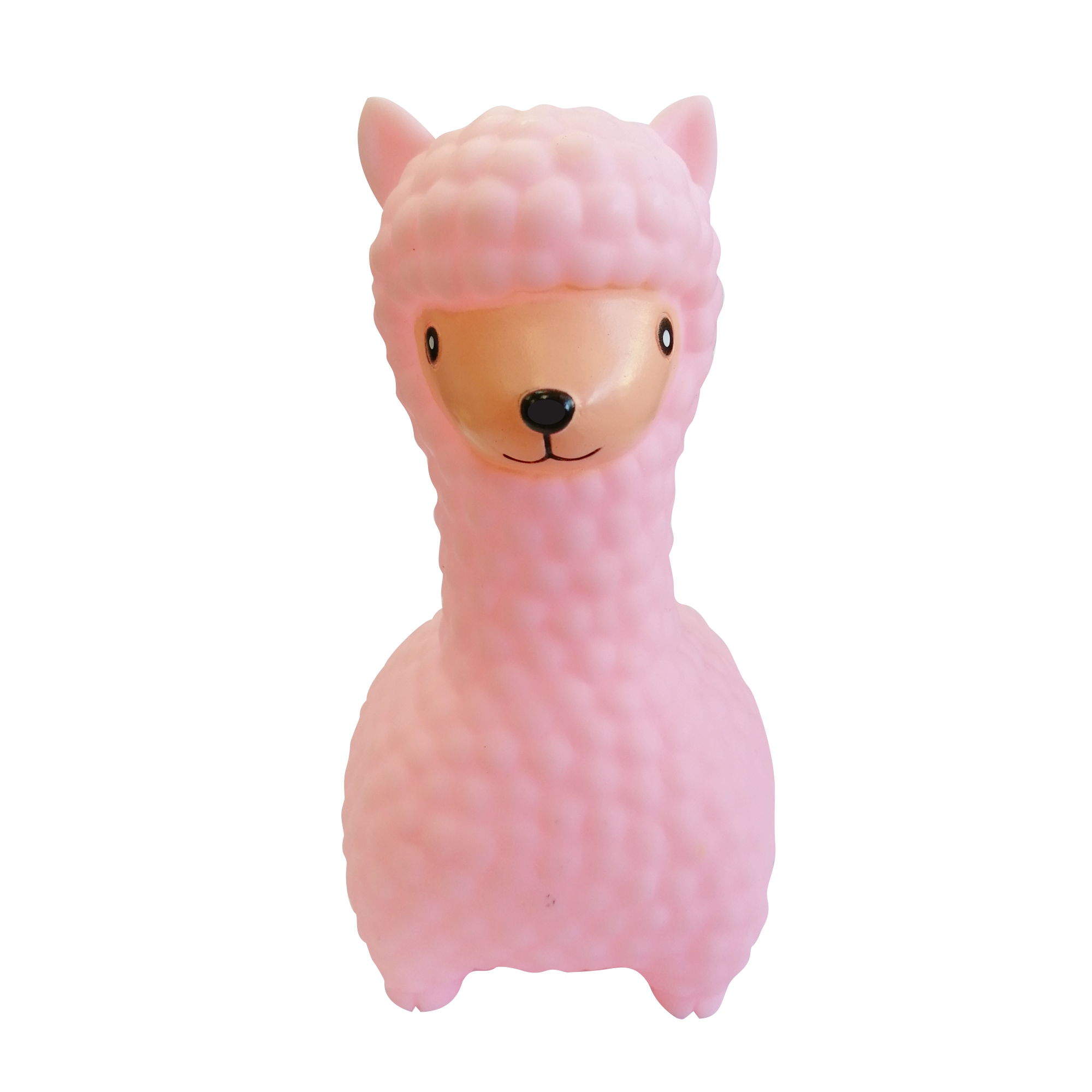 Светодиодный ночник OGM Лама розовый 3хLR44 NL-13