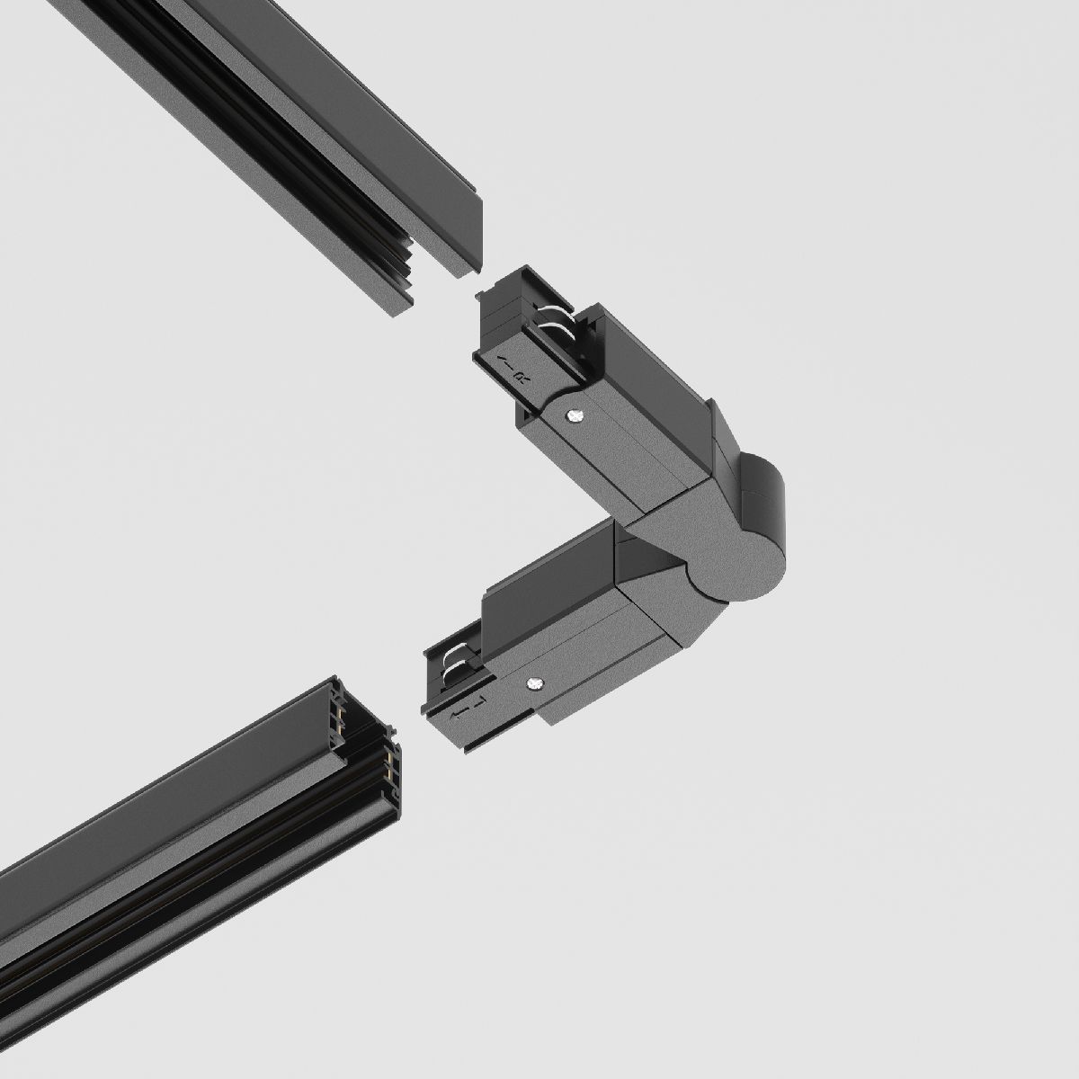 Коннектор L-образный Maytoni Technical Accessorises TRA005CS-31B