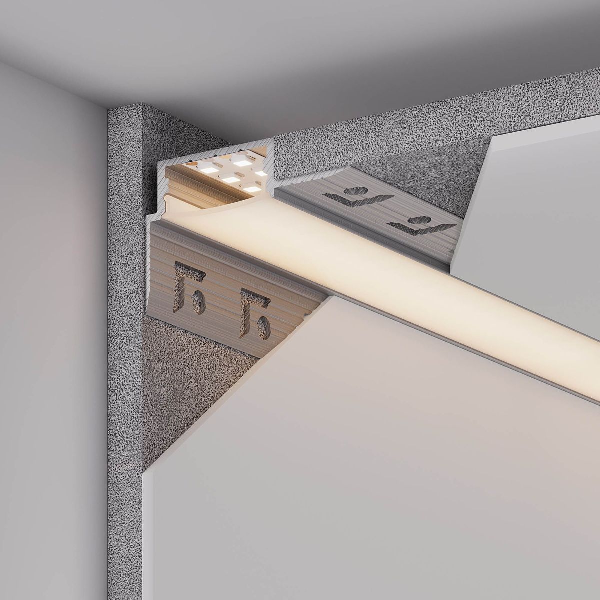 Профиль Arlight FANTOM-W20-H10-EDGE-2000 ANOD 054183