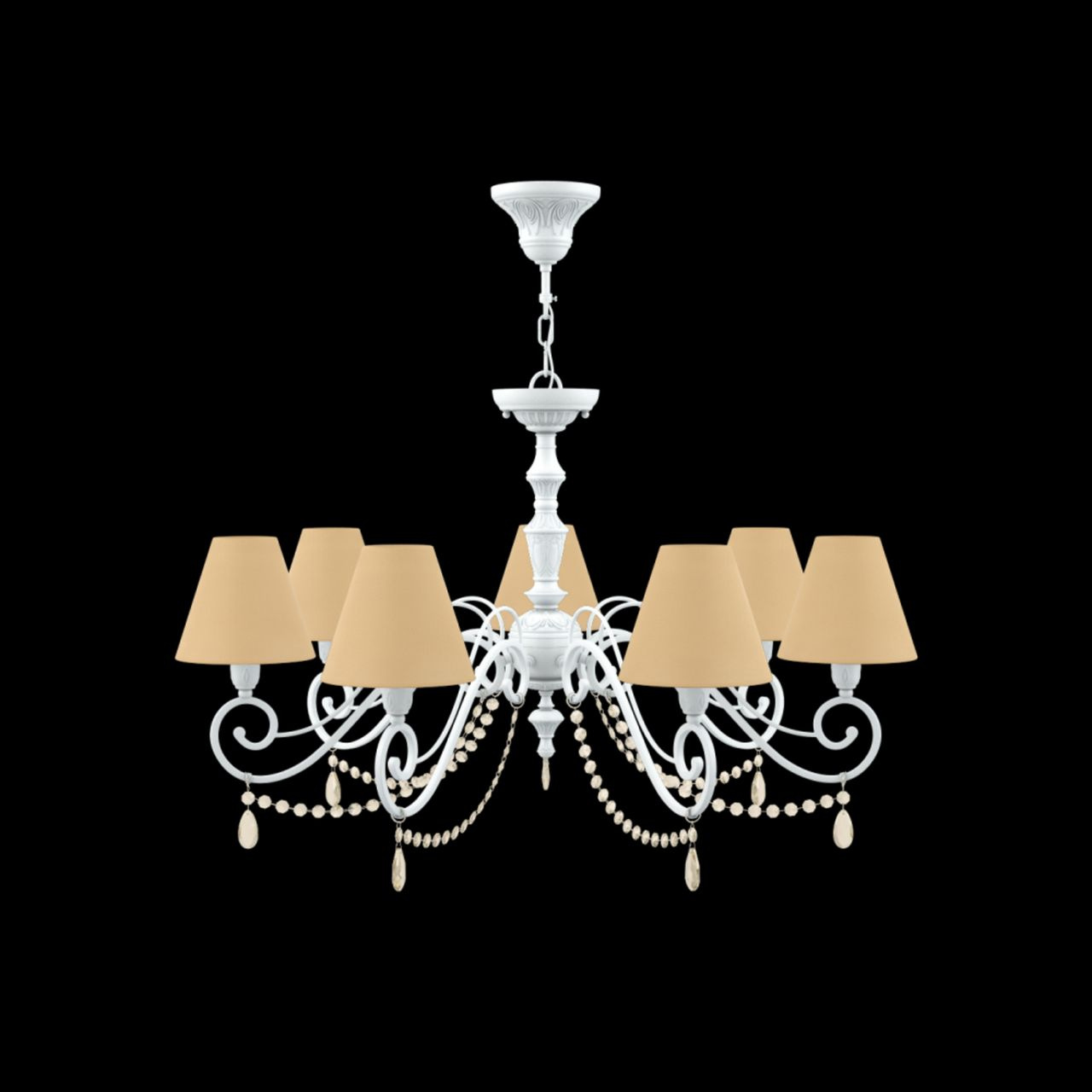 Подвесная люстра Lamp4you Classic E3-07-WM-LMP-O-23-CRL-E3-07-CH-UP