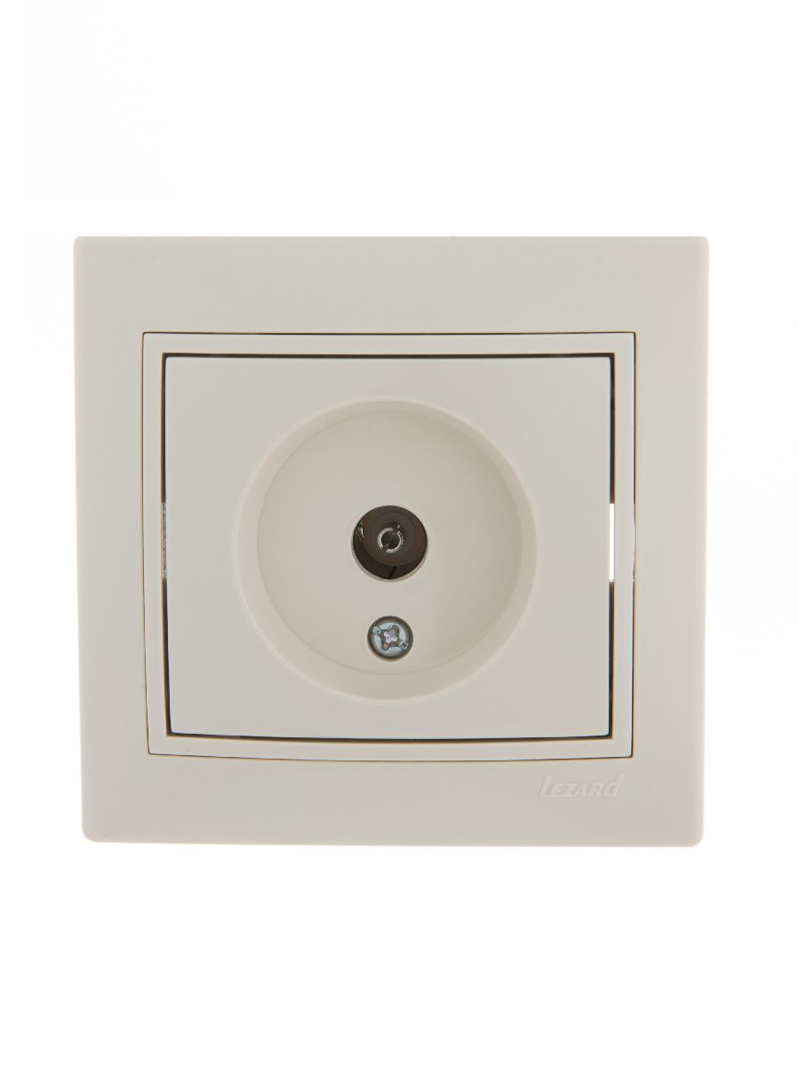 Розетка ТВ проходная Lezard Mira 701-0303-129
