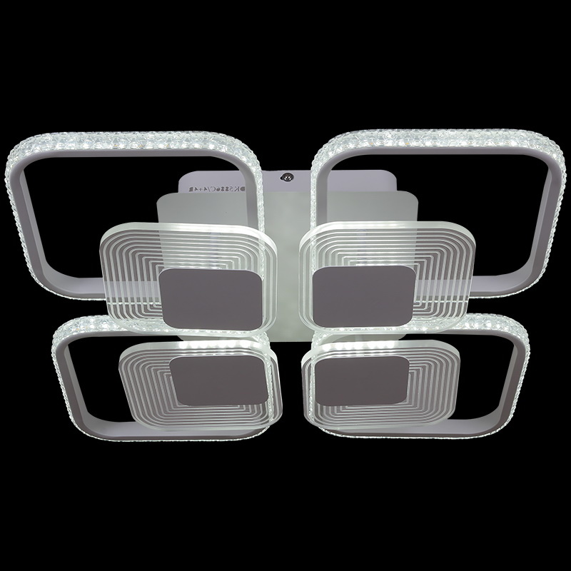 Потолочная люстра Reluce 05886-0.3-4+4B WH