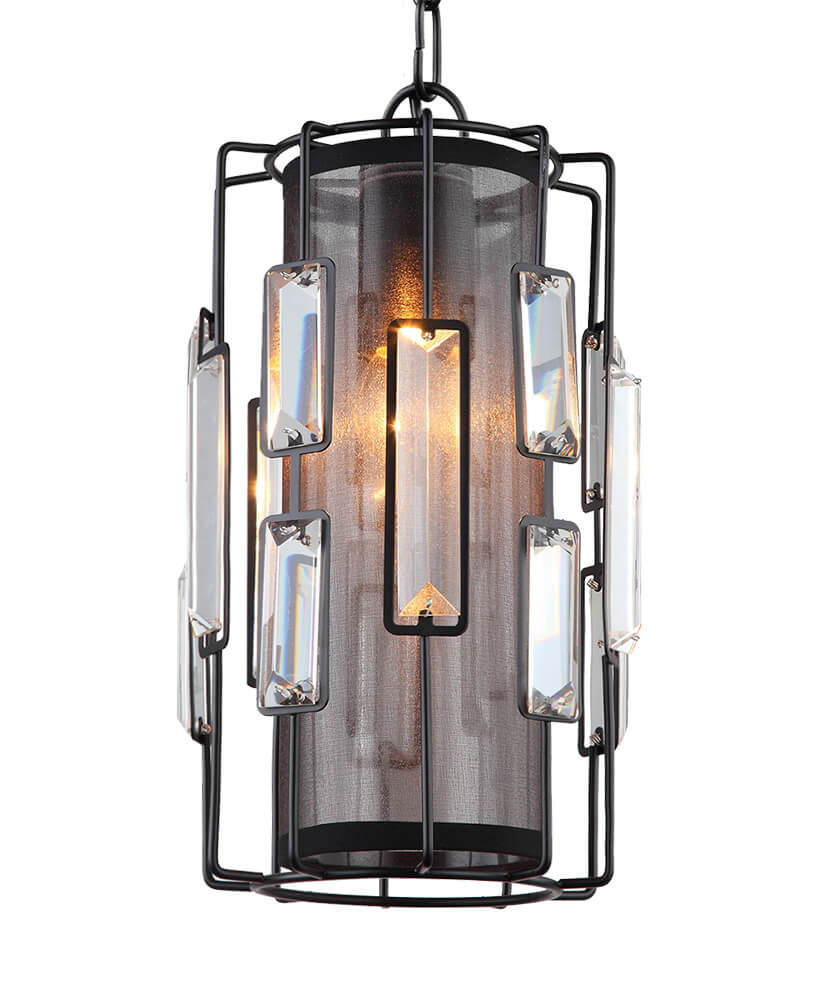 Подвесной светильник Lumien Hall Аглая 0001/1PS-BK