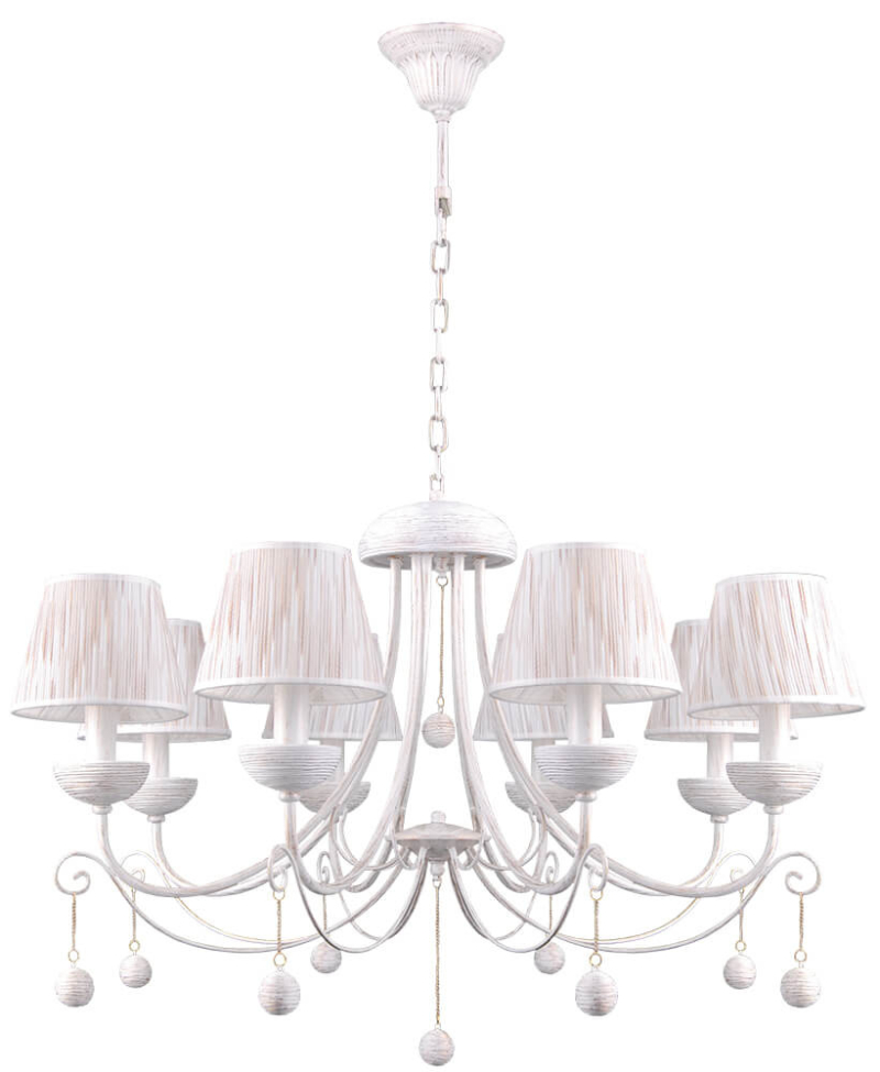 Подвесная люстра Lumien Hall Мелани 1013/8H-WT-GD