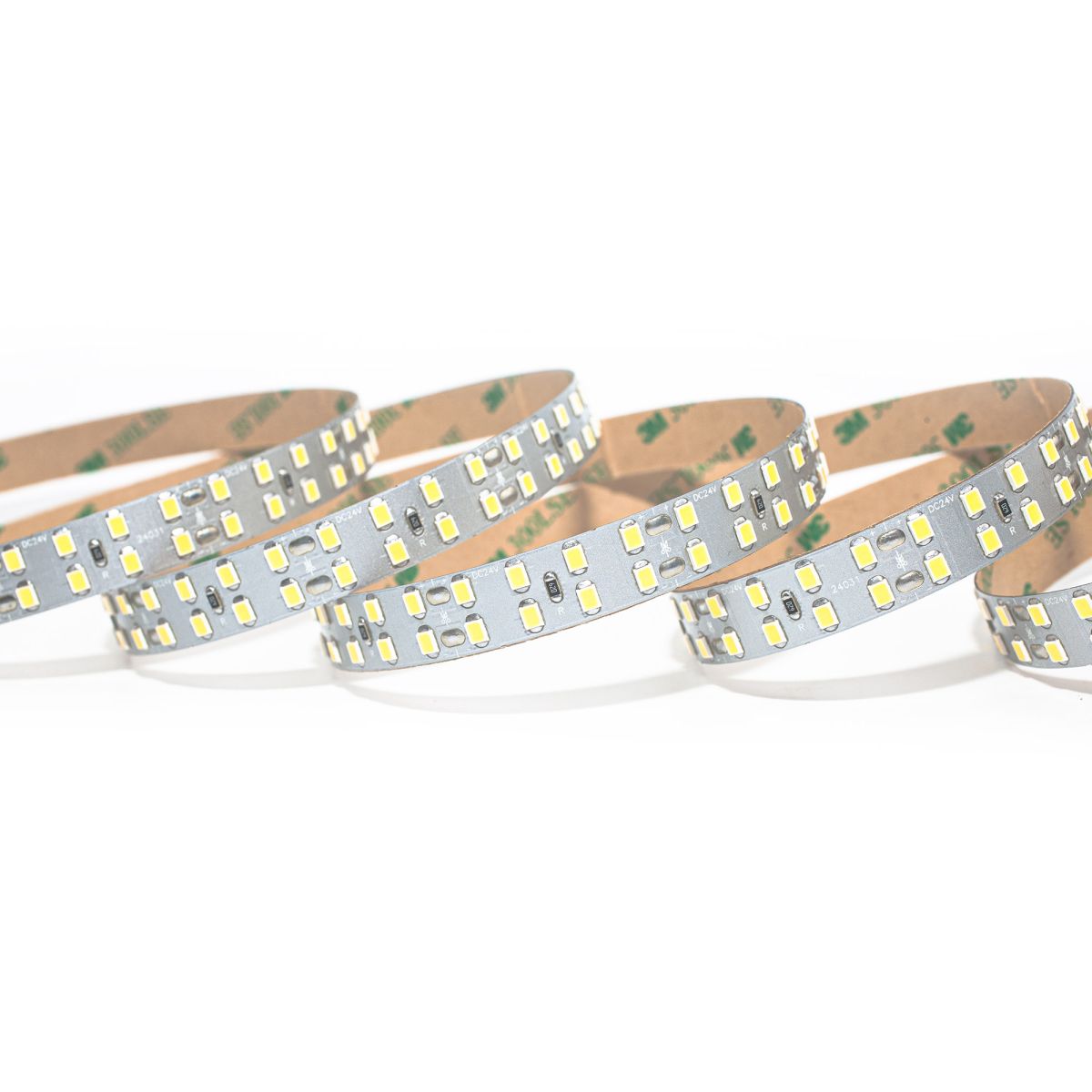 Светодиодная лента LEDS POWER двухрядная 2835 240/м (22Вт/м) 24В холодная, серия ПРО200 009063