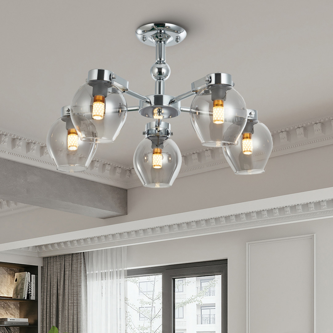 Люстра на штанге Arte Milano Neapolis 273307/5 Ni