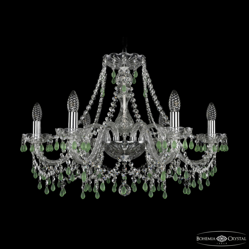 Подвесная люстра Bohemia Ivele Crystal 1410/6/240 Ni V5001
