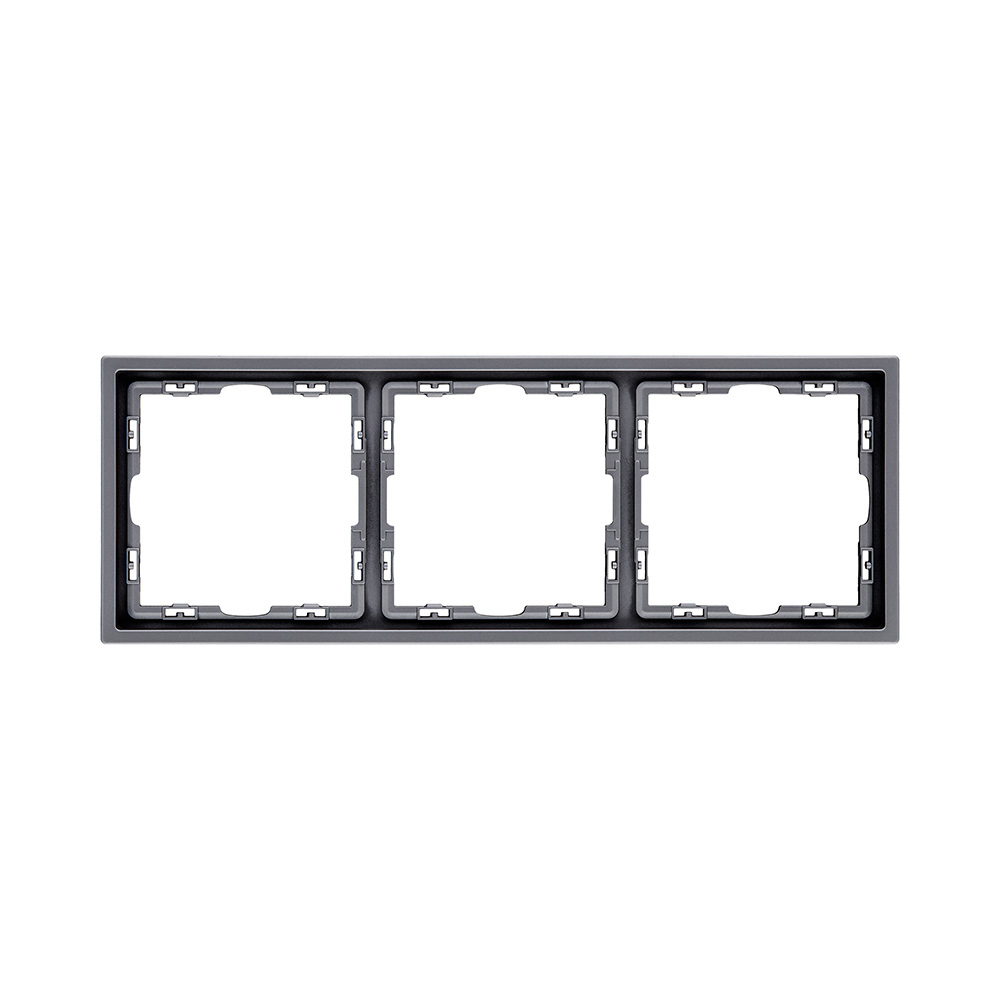 Рамка 3-постовая, серый Kollinger Eclipse EC3GY