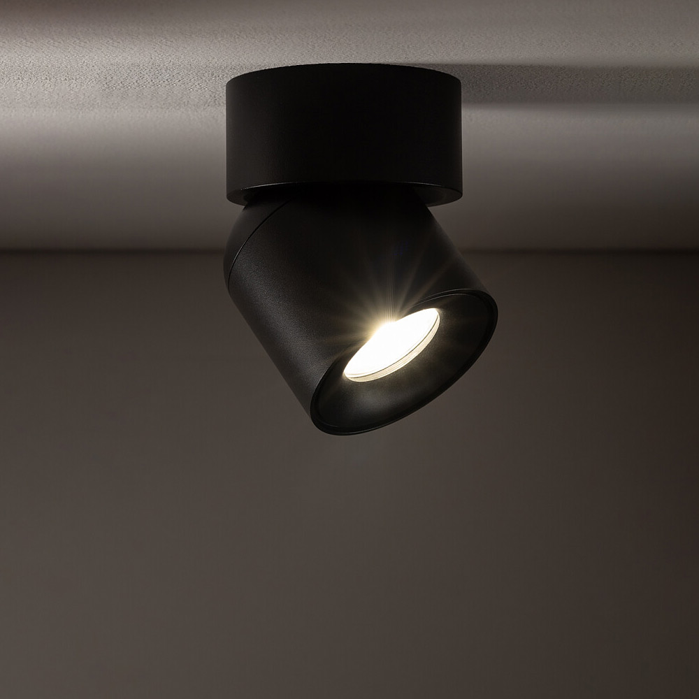 Накладной спот Nowodvorski Oscar Black 11346