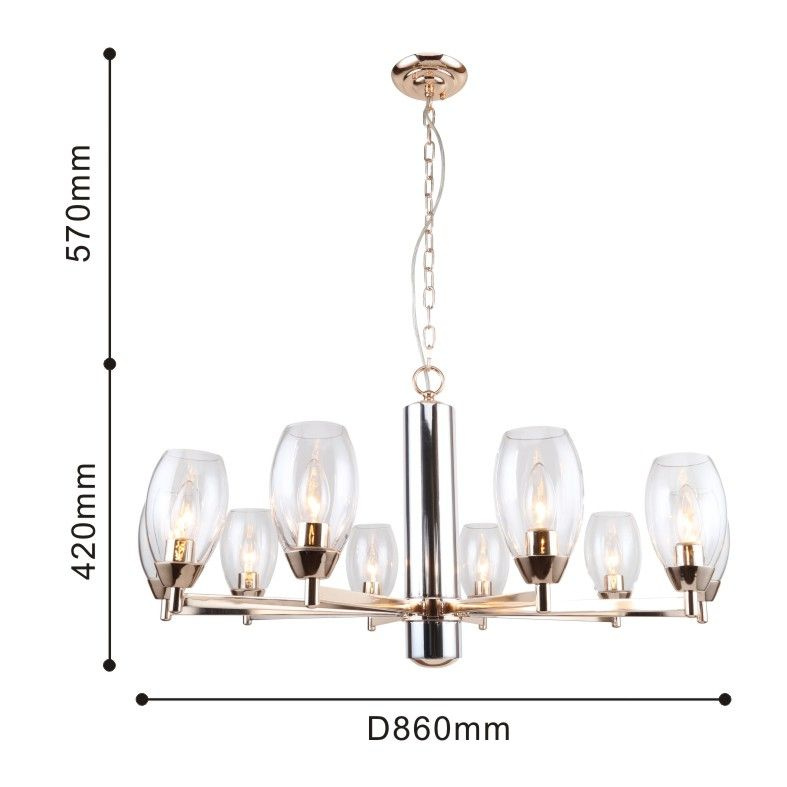 Подвесная люстра Favourite Elegia 2552-10P