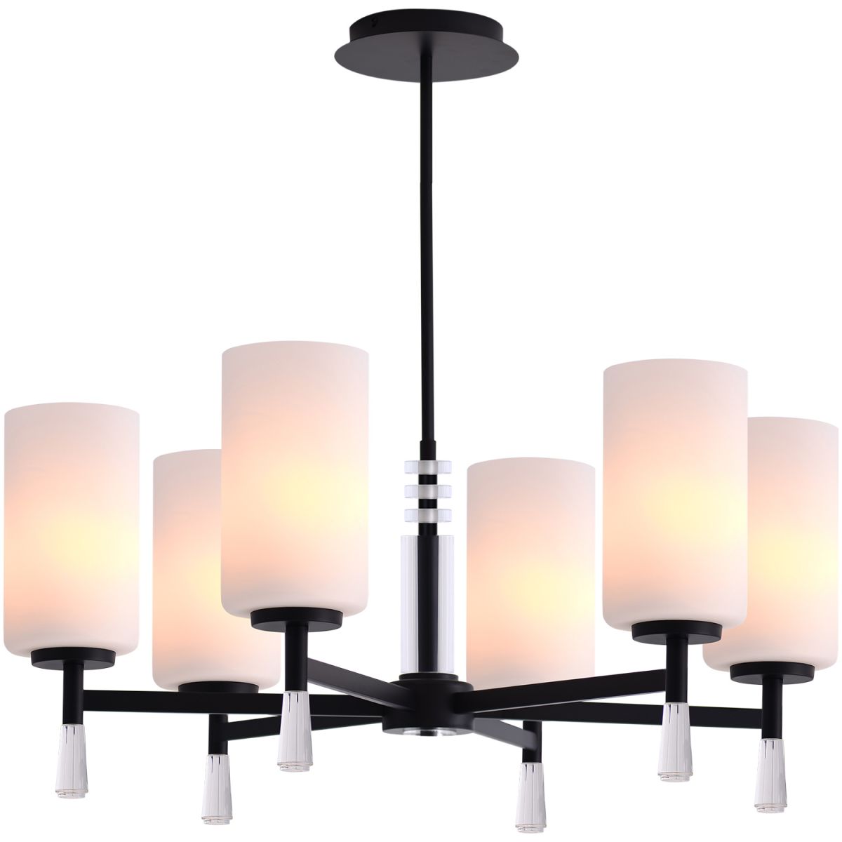 Люстра на штанге Illumico IL2218-6PLS-24 HIGHBALL