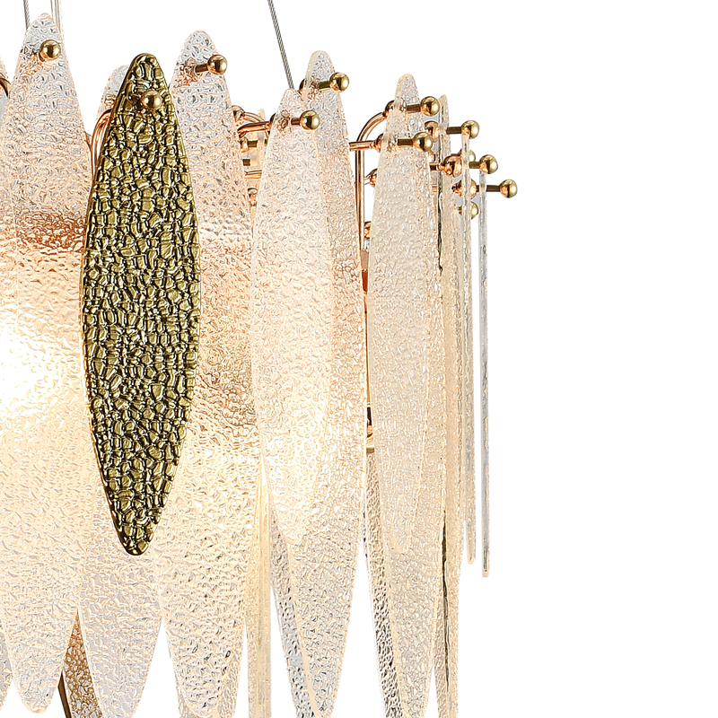 Подвесная люстра Natali Kovaltseva TRIADA 91002/8C GOLD