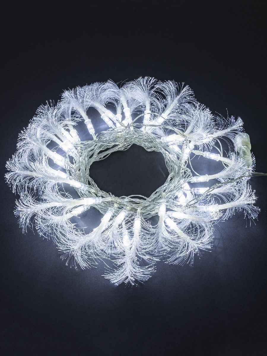 Светодиодная гирлянда TDM Electric Бенгальский огонек 230V белая 8 режимов SQ0361-0033